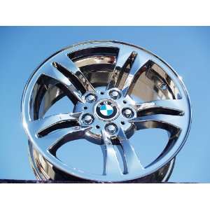  BMW X3Style 112 Set of 4 genuine factory 17inch chrome wheels 