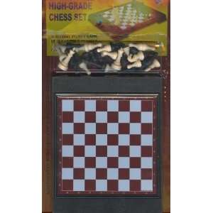  Travel Chess Set   Magnetic Non folding Toys & Games