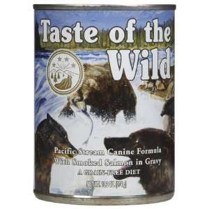 Taste of the Wild Pacific Stream Canine   Smoked Salmon   12 x 12.5 oz 