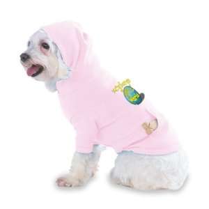 Cyborgs Rock My World Hooded (Hoody) T Shirt with pocket for your Dog 