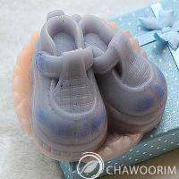3D Moulds  A Pair of shoes Boy SET Silicone Soap Molds  