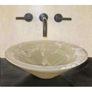  Bath Sink   Above Counter Montecito Stone Collection MIMOSA.LARGE.BP.P