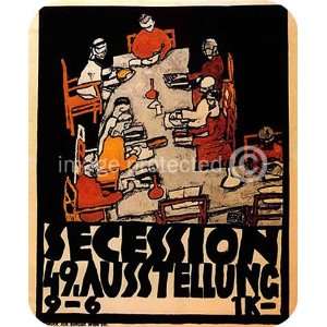 49th Secession Exhibition Schiele Art MOUSE PAD