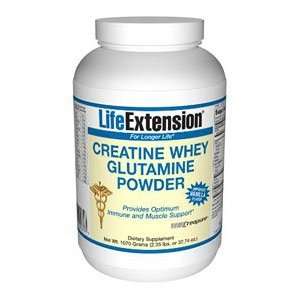  Creatine Whey Glutamine Powder Vanilla 1kg Health 