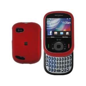  Hard Plastic Red Phone Protector Case For Motorola Karma 
