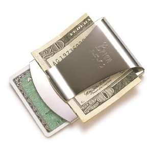  Personalized Smart Money Clip/Credit Card Holder Office 