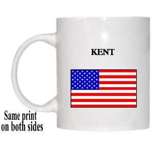  US Flag   Kent, Washington (WA) Mug 