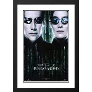  The Matrix Reloaded 32x45 Framed and Double Matted Movie 