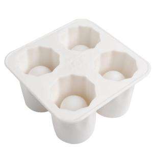 Cup Shape Silicone Shooter Ice Cube Glass Mold Maker  