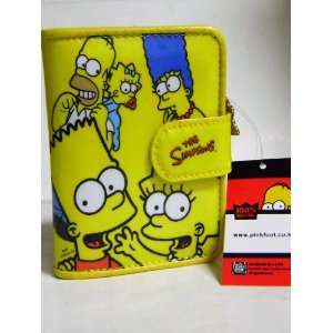  New Family Simpsons Yellow Tri fold Wallet Toys & Games