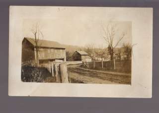 Country Road Rural Barn Hellertown, Pennsylvania 1920’s Photo Farm 