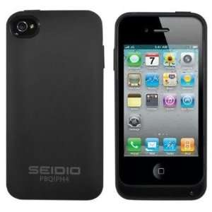  Seidio SURFACE Plus Case for Apple iPhone 4/4S   Black 