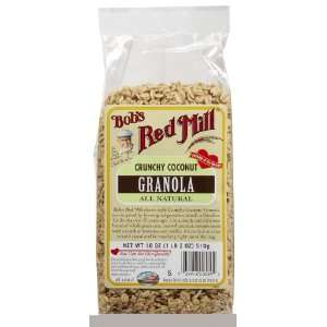 Bobs Red Mill Crunchy Coconut Granola 18 oz Units, 18 oz  