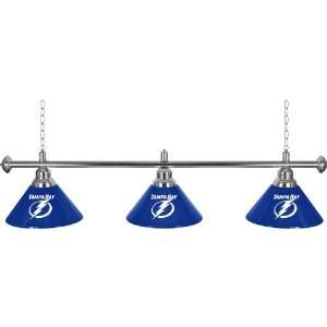  NHL Tampa Bay Lightning 60 Inch 3 Shade Billiard Lamp 