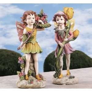   Fairies Of The Meadow Home Garden Statues Gift For Kids And Fairy