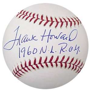  MLB Dodgers Frank Howard # 25 Autographed Baseball Sports 