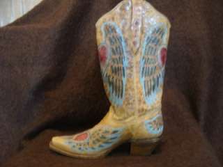 Womens Corral A1976 Western Heart & Peace Angel Wing Cowboy Boots 