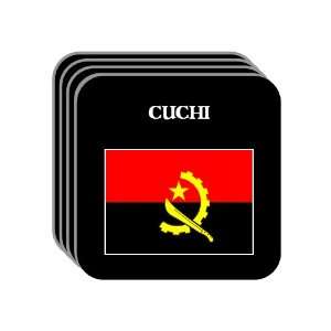  Angola   CUCHI Set of 4 Mini Mousepad Coasters 