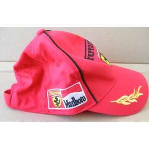 Scuderia Ferrari / Marlboro Formula One 54cm Baseball Hat Cap   Red 