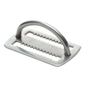  IST D ring webbing keeper   stainless weight keeper 