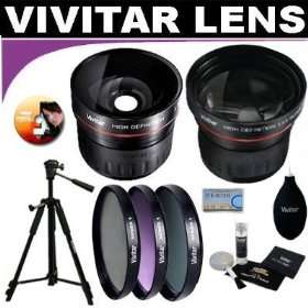 High Definition Wide Angle Fisheye 0.21x Lens + Vivitar Series 1 High 