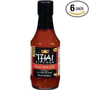 THAI KITCHEN Dipping Sauce, Sweet Red Chili, 6.57 Ounce (Pack of 6 