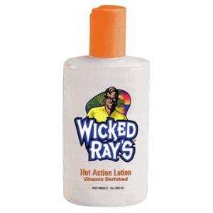  Wicked Rays Hot Action Tanning Lotion 8 oz Beauty