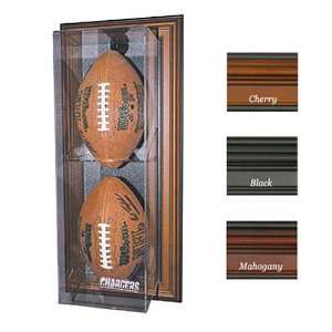 San Diego Chargers Nfl Case Up Football Display Case (Vertical 