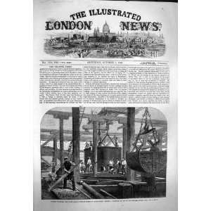    1863 LONDON CHATHAM DOVER RAILWAY WORKS BLACKFRIARS