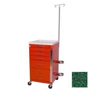   Emergency Cart Specialty Package, Hammertone Green