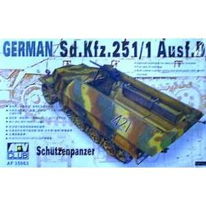  Schutzenpanzer Half Track 1 35 AFV Club Toys & Games