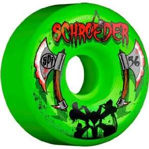  Bones Schroeder SPF Axe 56mm Skateboard Wheels (Set Of 4 