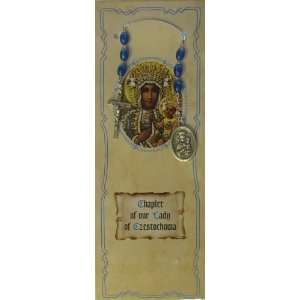  Czestochowa Devotional Carded Rosary Chaplet (RA 12 700 