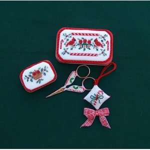    Christmas Sewing Tins   Cross Stitch Pattern Arts, Crafts & Sewing