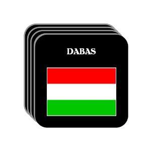  Hungary   DABAS Set of 4 Mini Mousepad Coasters 