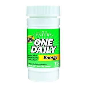   Century One Daily Energy Tablets, 75 Count