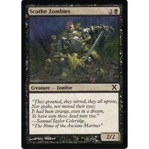 Scathe Zombies Playset of 4 (Magic the Gathering  10th Edition #175 