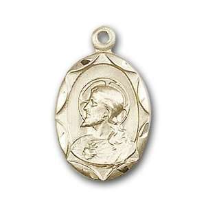  Gold Filled Scapular Medal Jewelry
