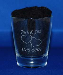 Get your own personalized 2 ounce shot glass. These make great gifts 