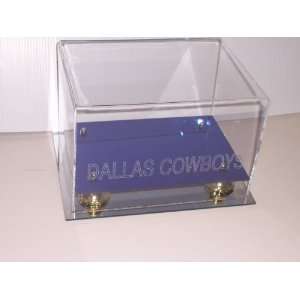  Dallas Cowboys Football Helmet Display Case Sports 
