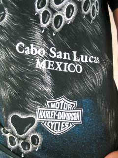 Yazbek Harley Davidson Cabo San Lucas Mexico S/S Tee L  