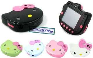 BLACK CUTE C99 TOUCH SCREEN CELL PHONE HELLO KITTY MOBILE DUAL BAND 