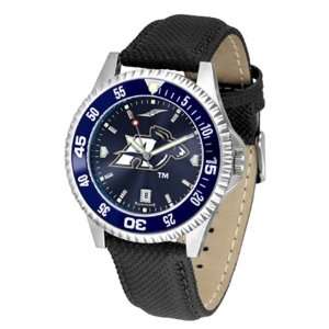  University of Akron Zips Mens Leather Wristwatch 