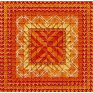  Color Delights Tangerine   Needlepoint Pattern Arts 