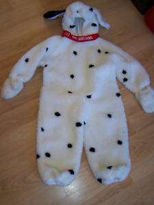 Size 2 4T  101 102 Dalmatians Dog Costume  
