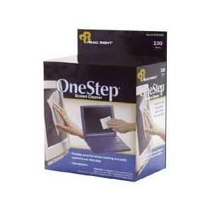    One Step Screen Cleaning Wipes, 100/BX   Sold as 1 BX   Ultra 