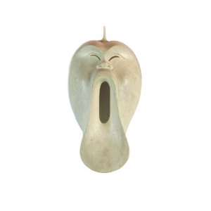   Hibiscus Mask, Wall Decor from Bali, 9 Tall 
