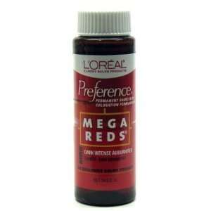  LOreal Preference # MR6 Mega Red Dark Intense Auburn Red Beauty