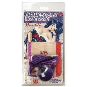  Japanese Love Rope Ball Gag Purple