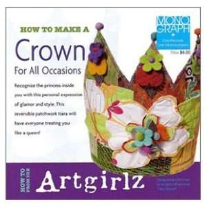  Artgirlz Fabric Crown Pattern Arts, Crafts & Sewing